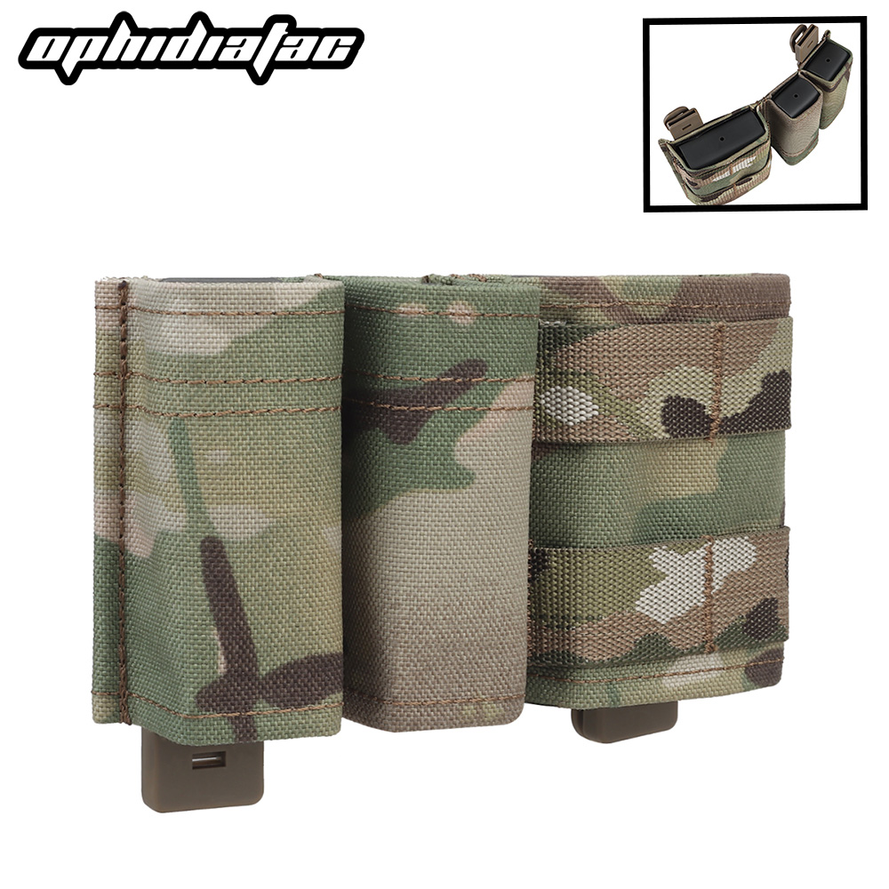 Molle Mag Pouch Double Magazine 5.56 9Mm - OPHIDIAN Bolsa de doble descarga, funda