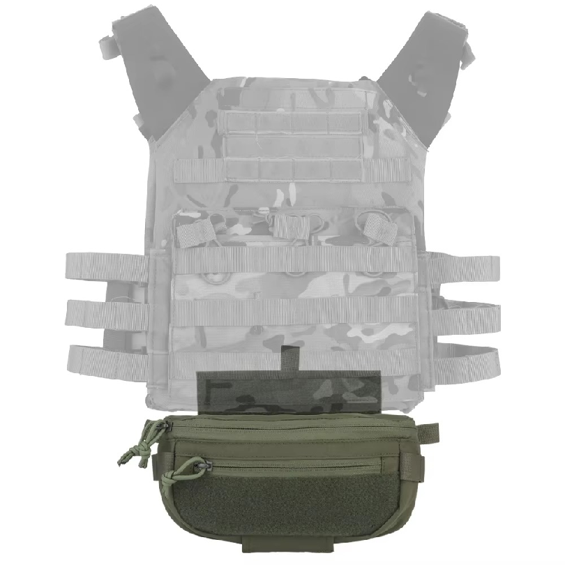 Tactical Plate Carrier Vest Quick Release - Bolsa Táctica Colgante Compacta para Abdomen,