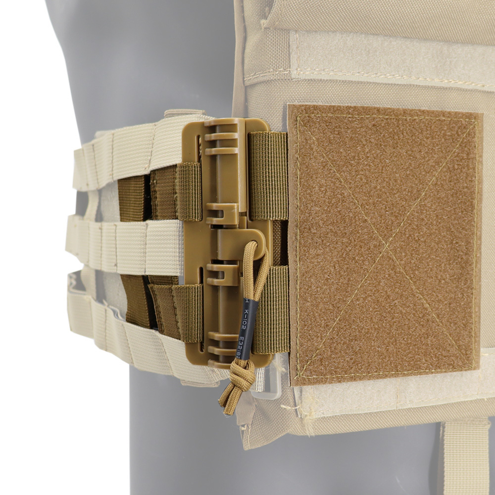 Tactical Plate Carrier Vest Quick Release - Kit de Hebilla de Liberación Rápida