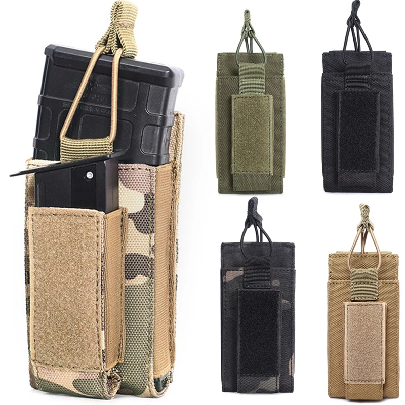 Molle Mag Pouch Double Magazine 5.56 9Mm - Bolsa táctica para revistas 5,56, bolsa