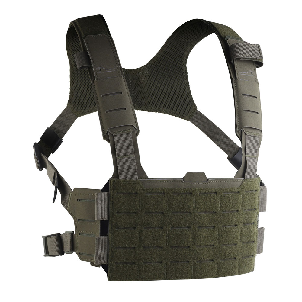 Molle Tactical Vest Military Laser Cut - Chaleco táctico ligero con corte láser