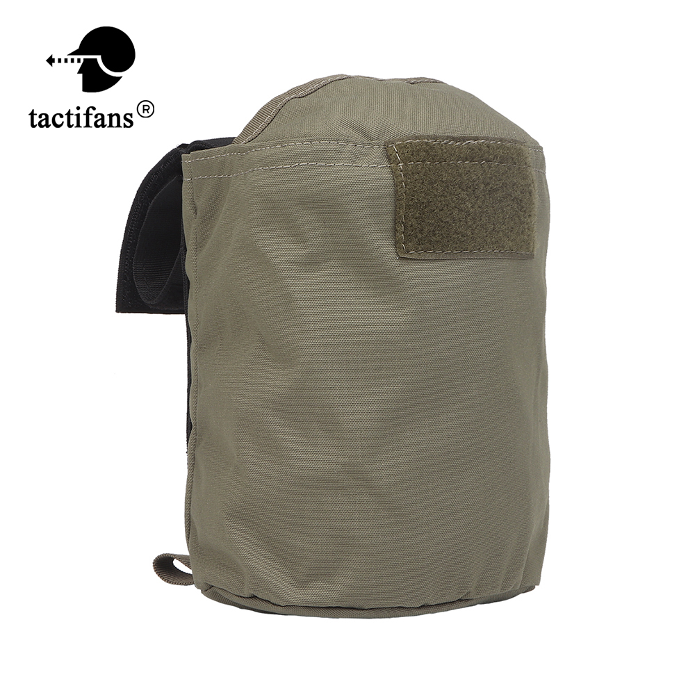 Tactical Dump Pouch Foldable Drop Bag - Bolsa táctica Molle plegable de gran