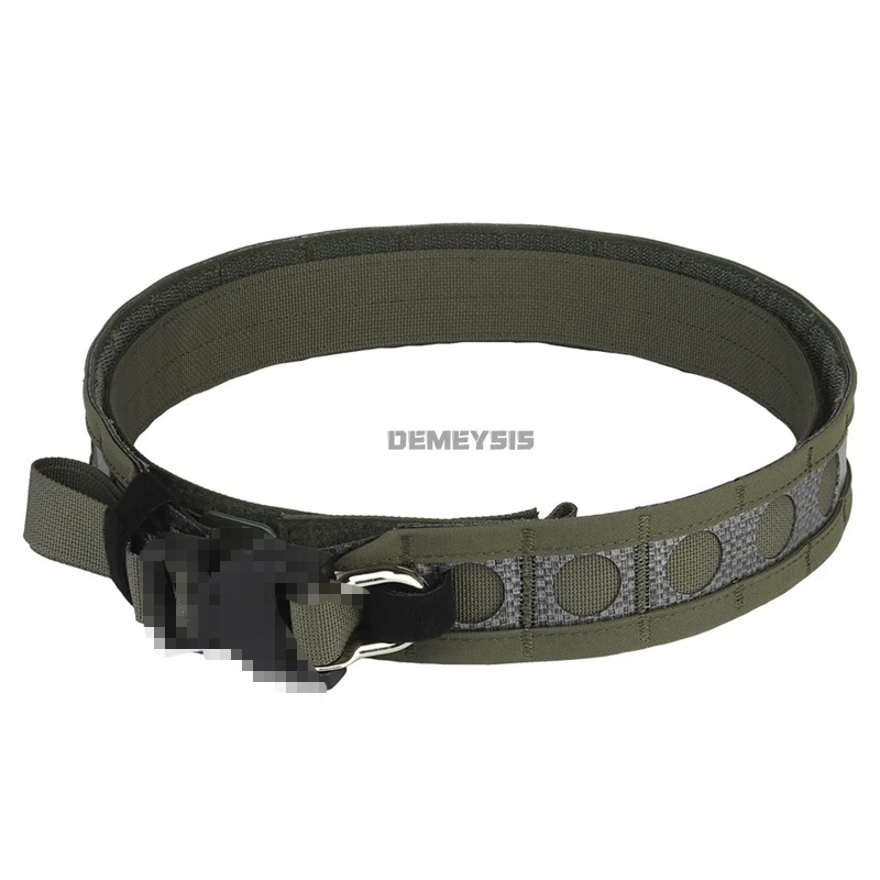 Tactical Combat Belt Quick Release Buckle - Cinturón Táctico 2 en 1 de