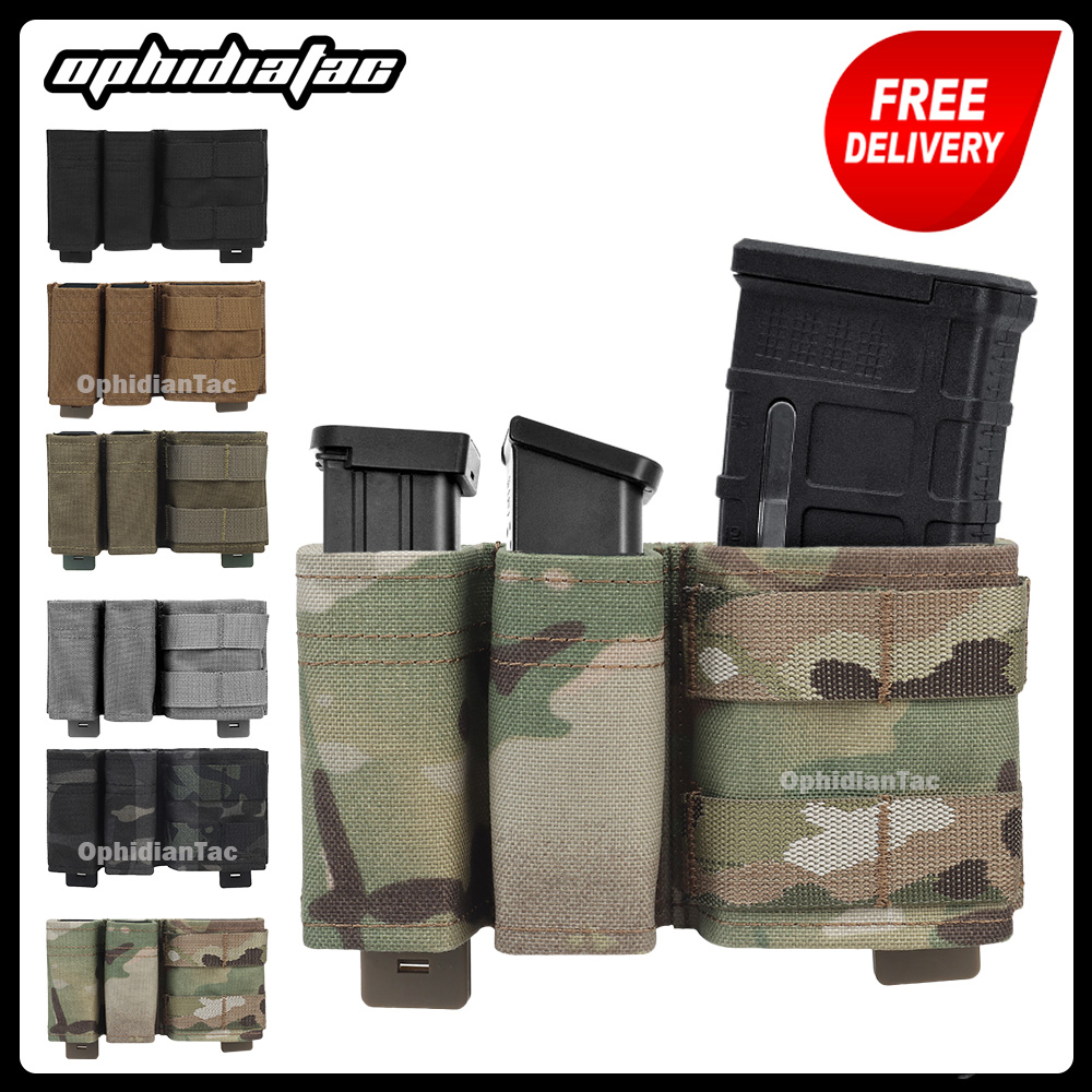 Bolsa de doble descarga, funda - Molle Mag Pouch Double Magazine 5.56 9Mm reseña y precio