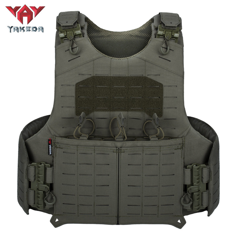 Chaleco Táctico de Caza YAKEDA - Tactical Plate Carrier Vest Quick Release reseña y precio