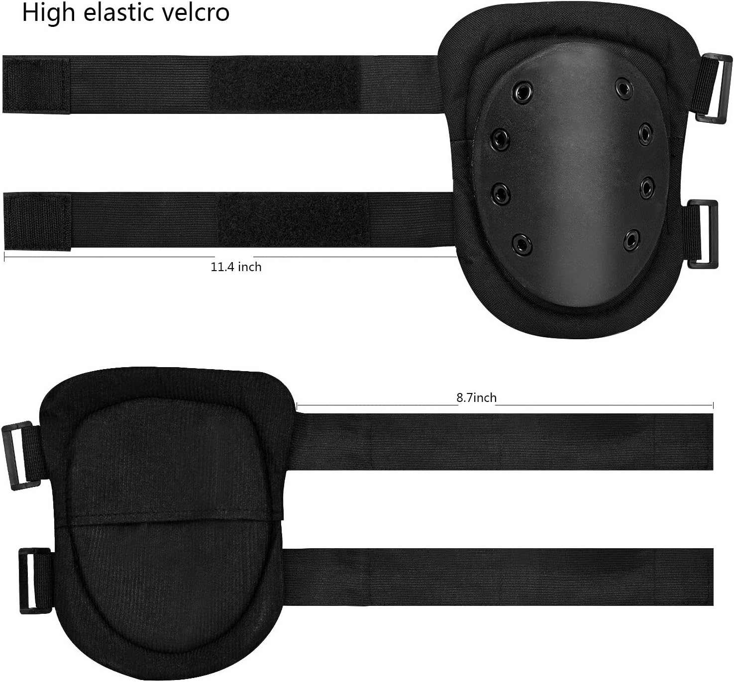 Juego de protectores tácticos  - Combat Knee Pads Elbow Pads Set Military reseña y precio