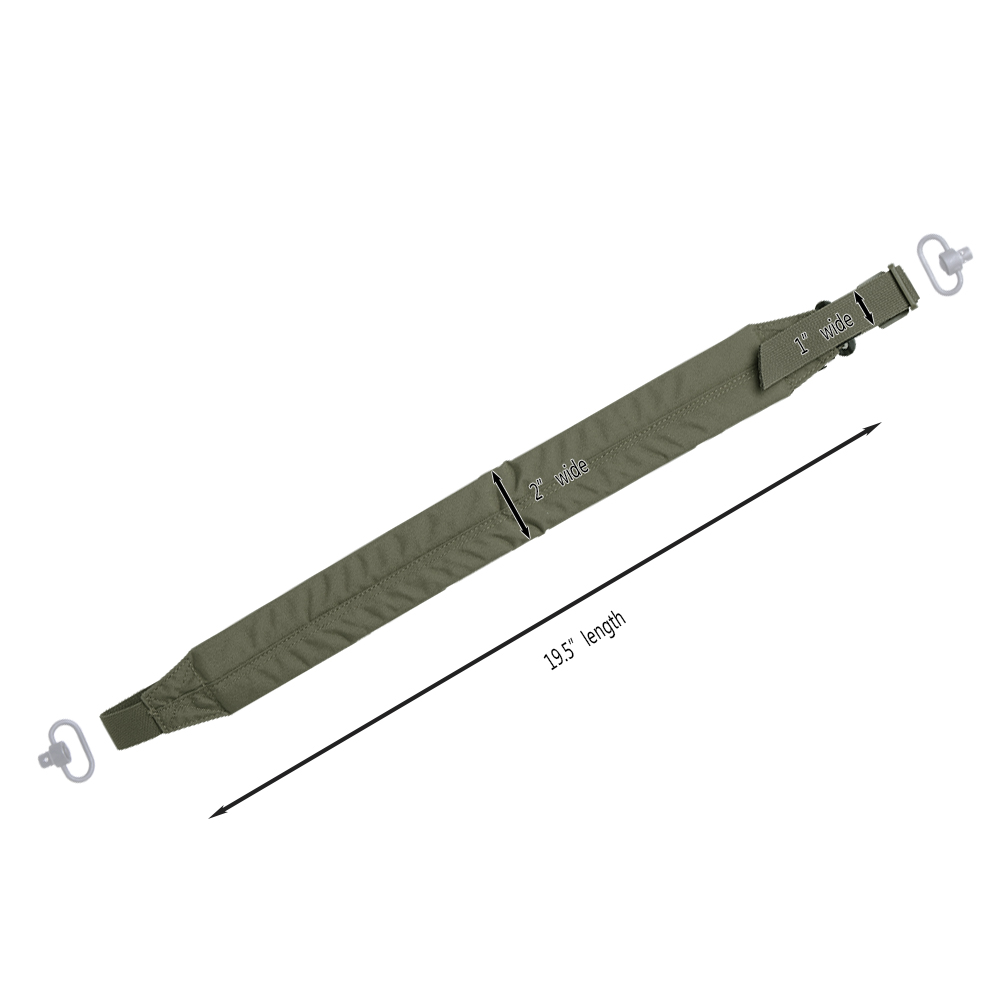 KRYDEX 500D MK2 eslinga de fra - Tactical Sling 2 Point Quick Adjust Rifle reseña y precio