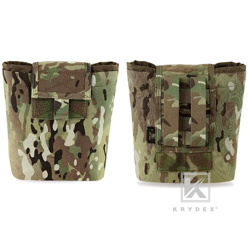 KRYDEX-bolsa de basura táctica - Tactical Dump Pouch Foldable Drop Bag reseña y precio