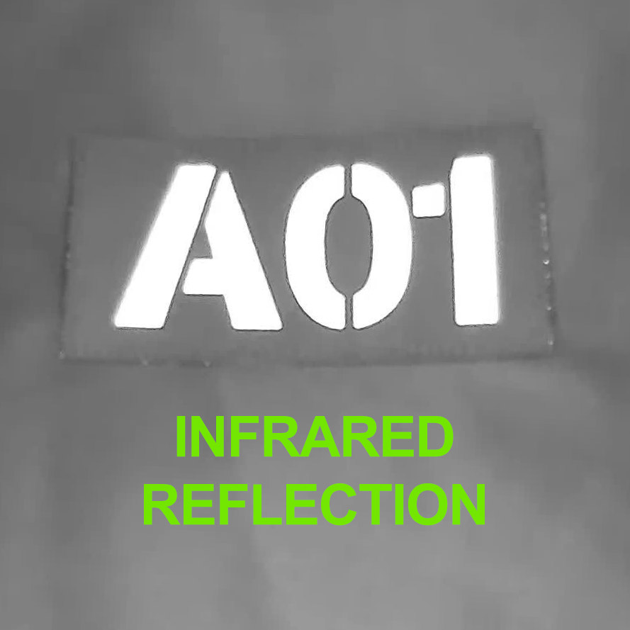 Corte láser IR IFF reflejo inf - Patch Morale Tactical Military Hook Loop reseña y precio
