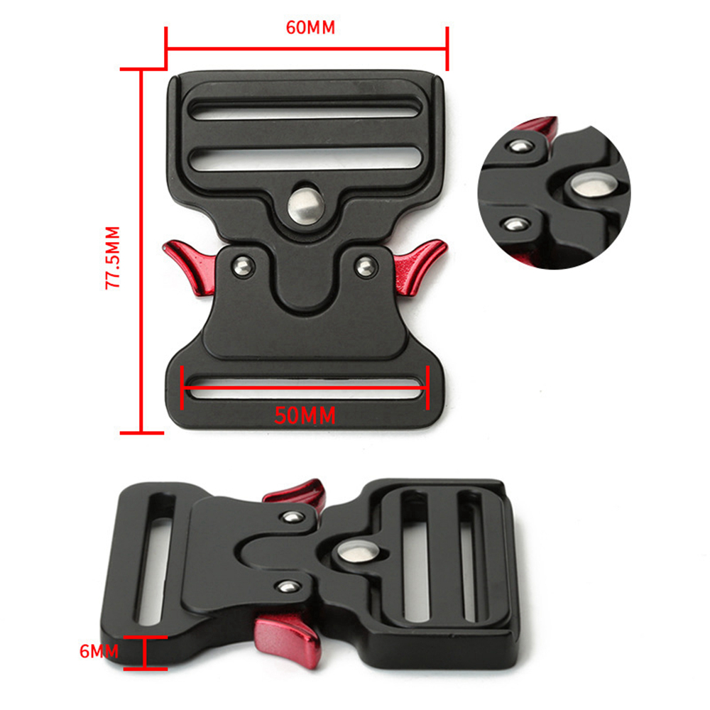 Hebilla táctica para cinturón  - Tactical Combat Belt Quick Release Buckle reseña y precio