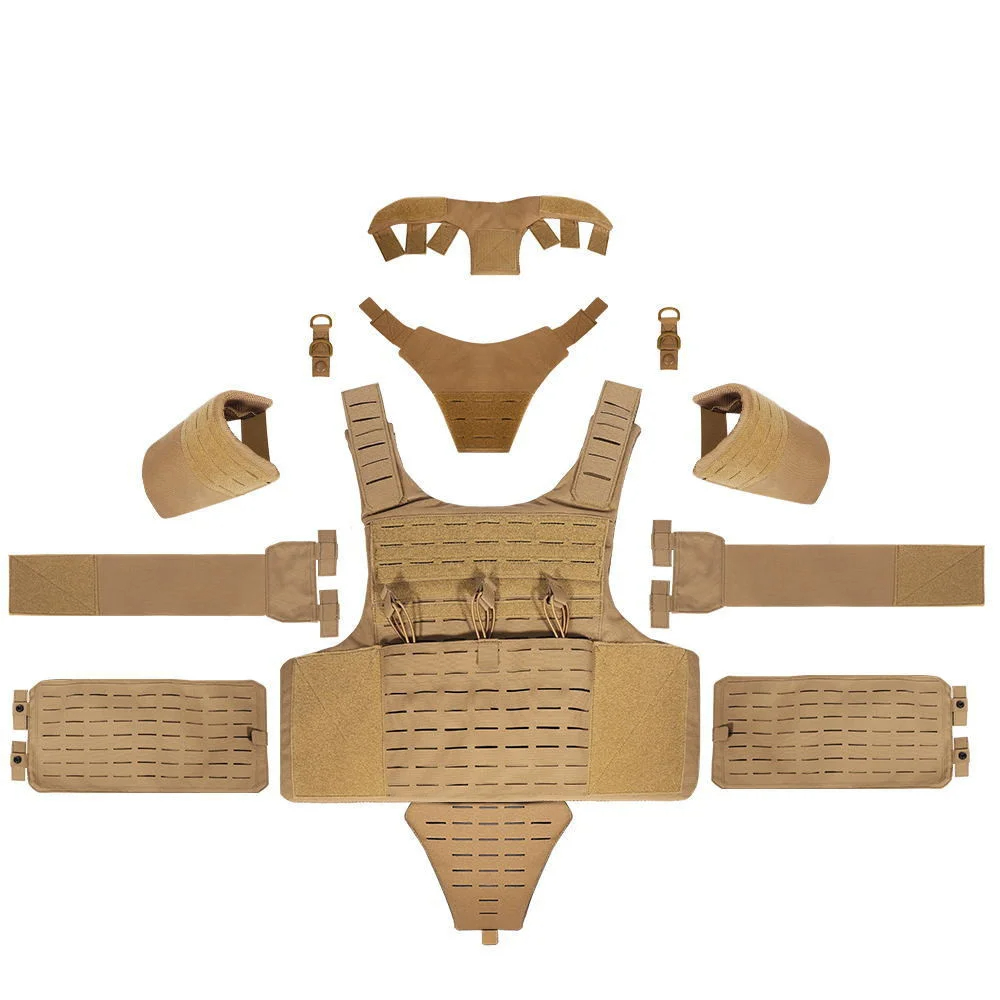 Chaleco táctico multifuncional - Molle Tactical Vest Military Laser Cut reseña y precio