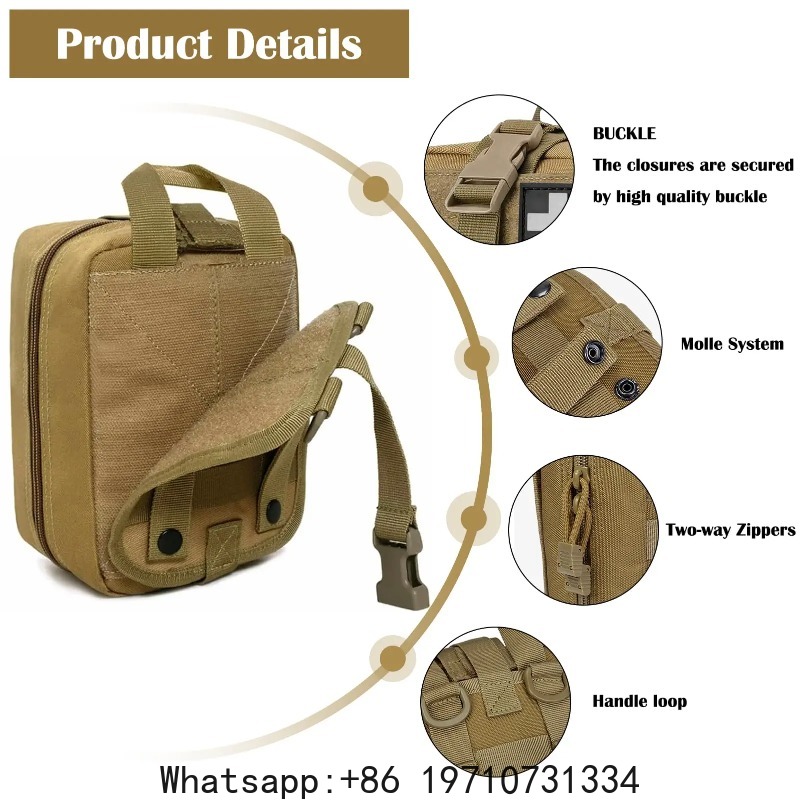 Bolsa de primeros auxilios vac - Tactical Med Kit Pouch Ifak Rip Away reseña y precio