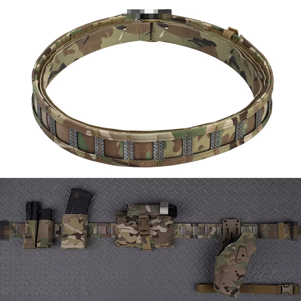 Cinturón táctico MOLLE 3 en 1, - Tactical Combat Belt Quick Release Buckle reseña y precio