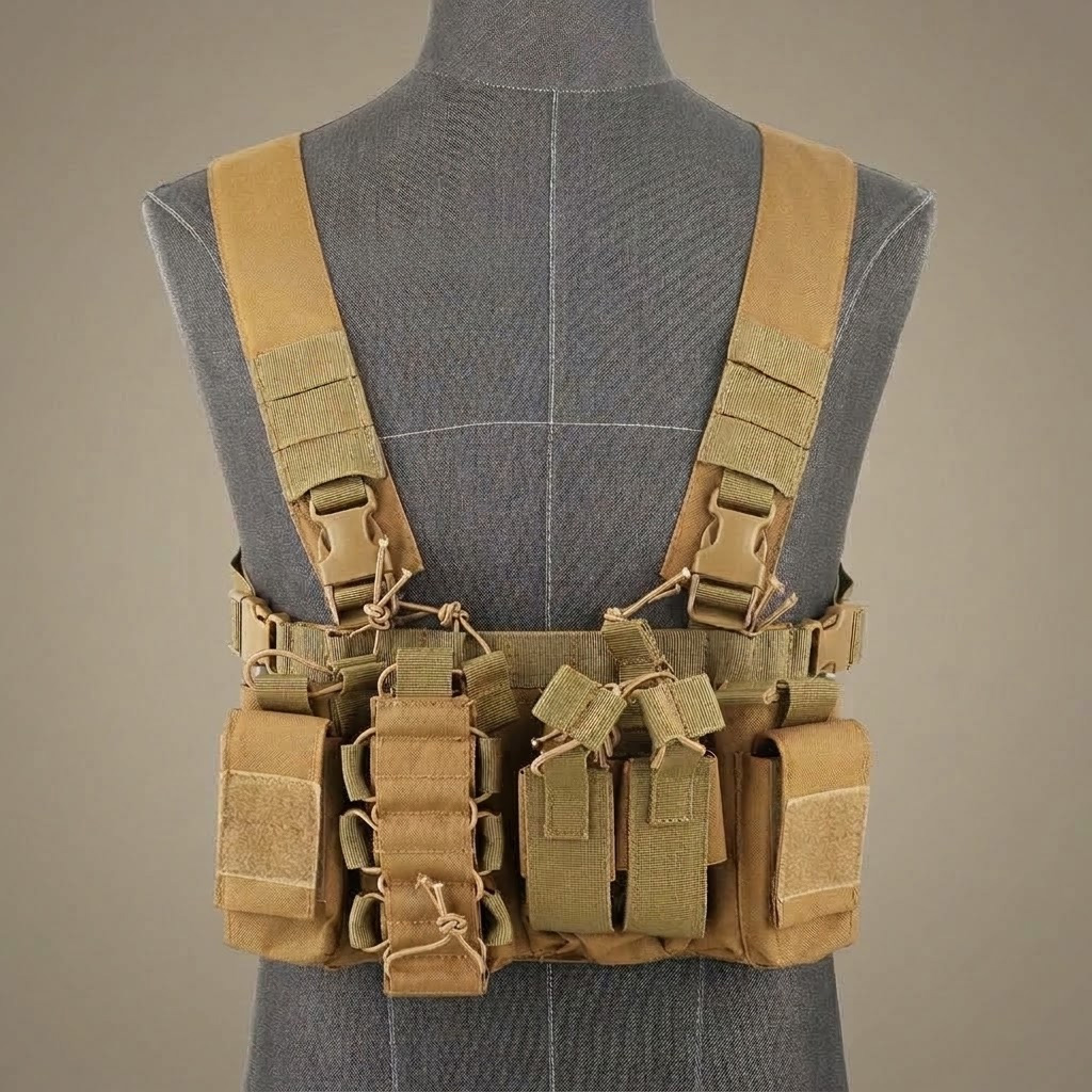 Chaleco táctico D3 para hombre - Tactical Chest Rig Modular Micro Fight reseña y precio
