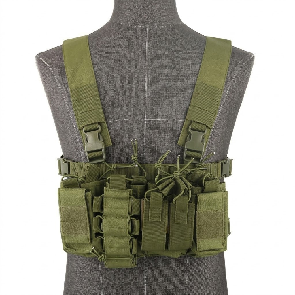 Chaleco táctico D3 para hombre - Tactical Chest Rig Modular Micro Fight reseña y precio