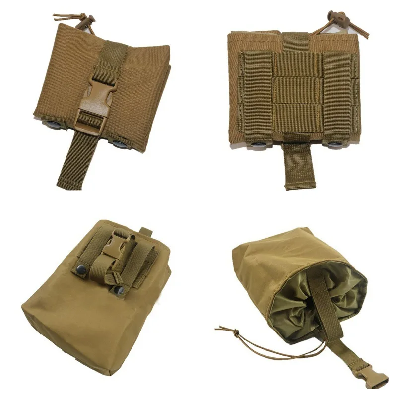 Molle-Bolsa de descarga táctic - Tactical Dump Pouch Foldable Drop Bag reseña y precio