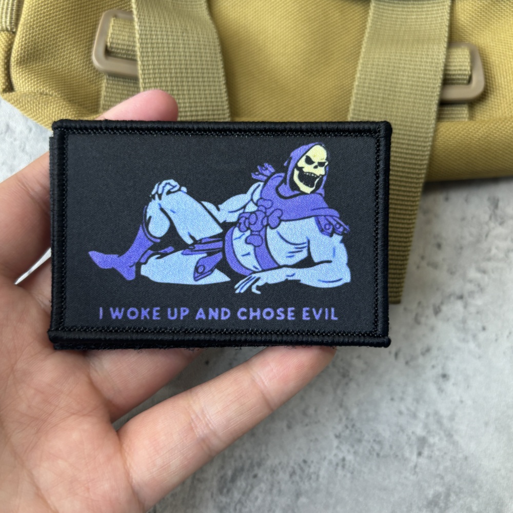 Parche táctico I WOKE UP AND C - Patch Morale Tactical Military Hook Loop reseña y precio