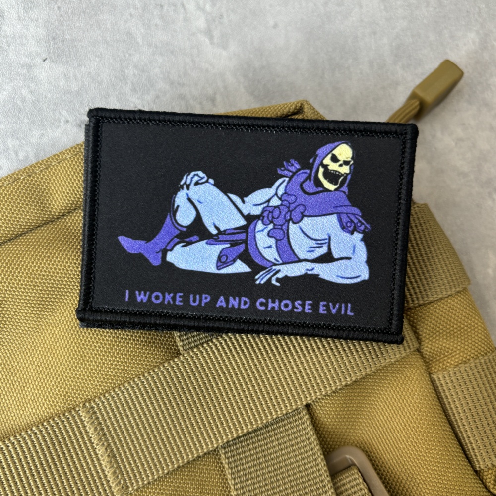 Parche táctico I WOKE UP AND C - Patch Morale Tactical Military Hook Loop reseña y precio