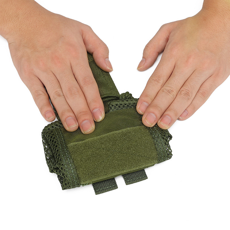 Bolsa Táctica Molle de Malla,  - Tactical Dump Pouch Foldable Drop Bag reseña y precio