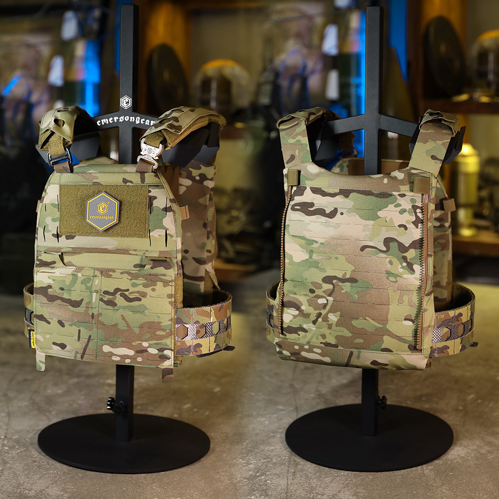 Emersongear - Chaleco de Caza  - Tactical Plate Carrier Vest Quick Release reseña y precio
