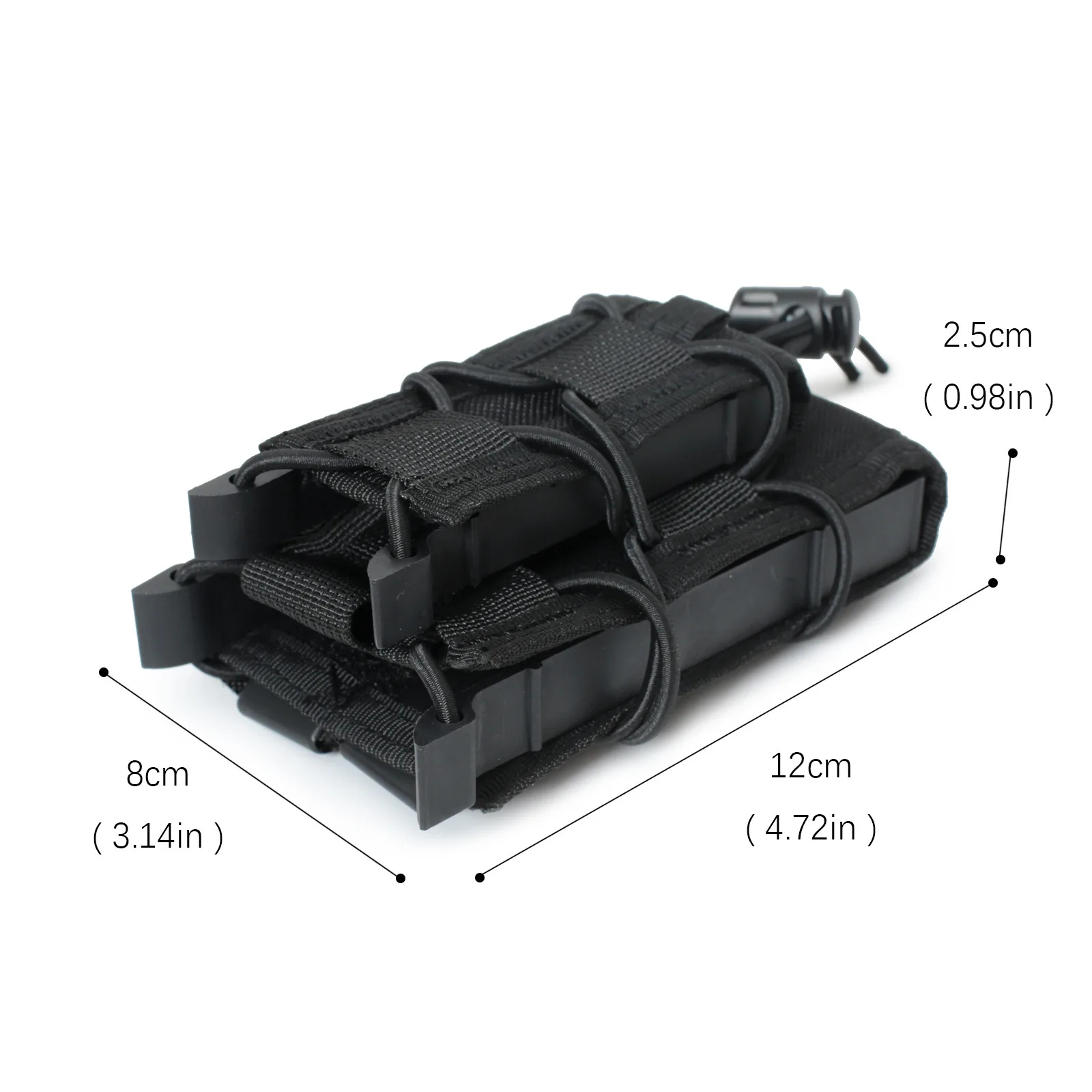 Bolsa para revistas Molle de 5 - Molle Mag Pouch Double Magazine 5.56 9Mm reseña y precio