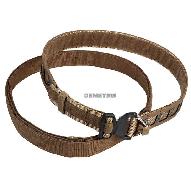 Cinturones tácticos 3 en 1 de  - Tactical Combat Belt Quick Release Buckle reseña y precio