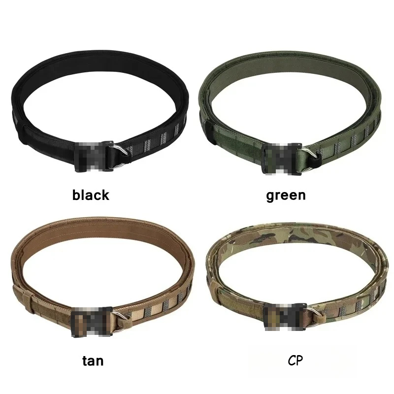 Cinturones tácticos 3 en 1 de  - Tactical Combat Belt Quick Release Buckle reseña y precio