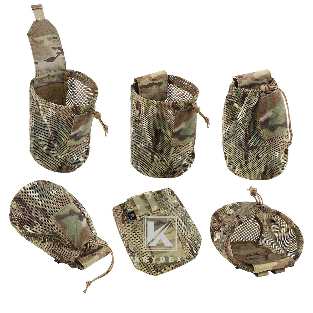 KRYDEX-bolsa táctica de malla  - Tactical Dump Pouch Foldable Drop Bag reseña y precio
