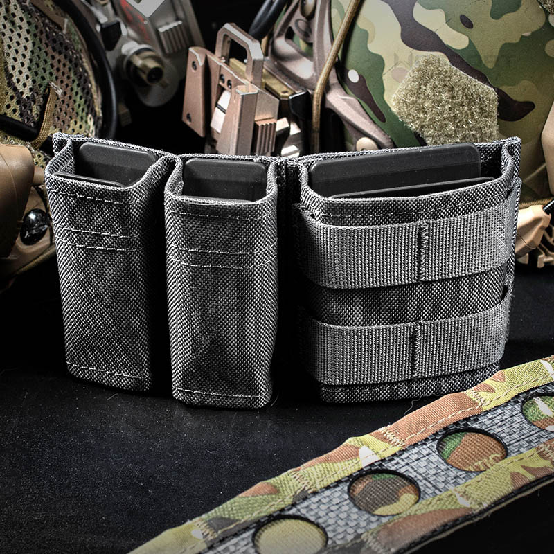 Bolsa Táctica MOLLE para Carga - Molle Mag Pouch Double Magazine 5.56 9Mm reseña y precio