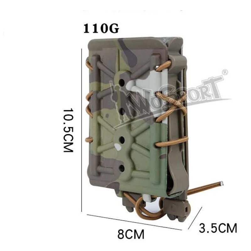 Bolsa táctica Molle para revis - Molle Mag Pouch Double Magazine 5.56 9Mm reseña y precio