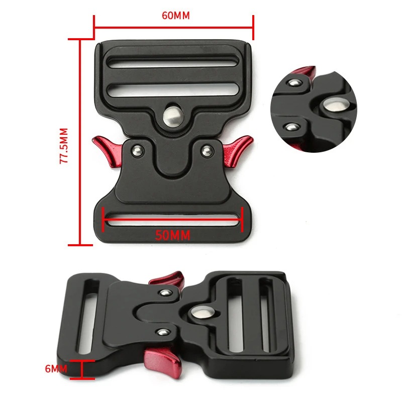 Hebilla de cinturón táctica de - Tactical Combat Belt Quick Release Buckle reseña y precio