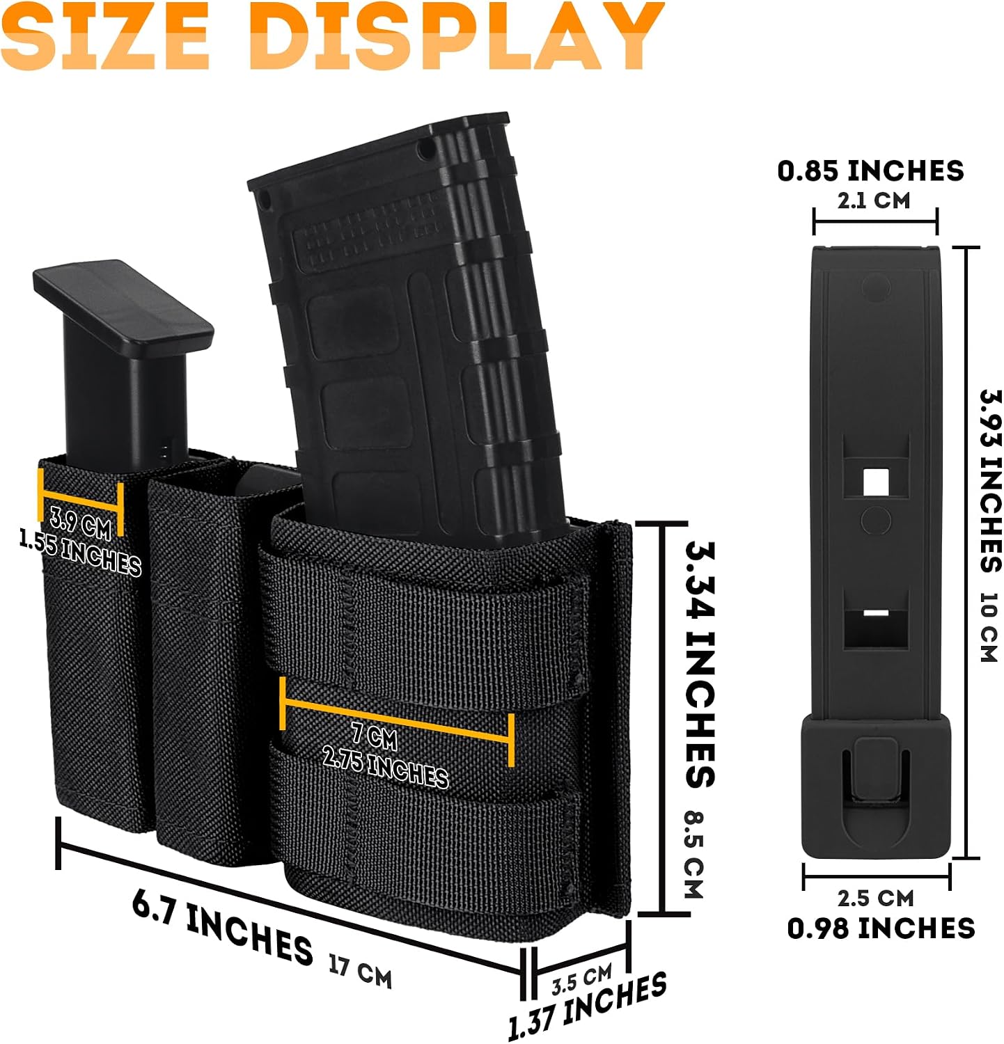 Bolsa para revistas 5,56, bols - Molle Mag Pouch Double Magazine 5.56 9Mm reseña y precio