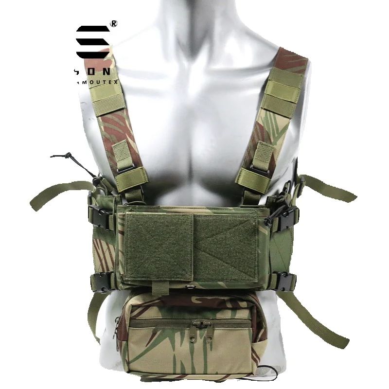 Chaleco Modular Táctico Rhodes - Tactical Chest Rig Modular Micro Fight reseña y precio