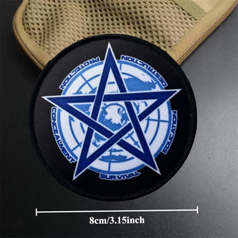 Brazalete táctico con estampad - Patch Morale Tactical Military Hook Loop reseña y precio