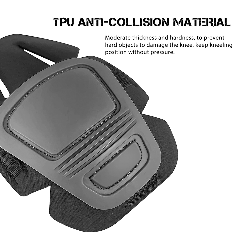 Rodilleras y coderas de combat - Combat Knee Pads Elbow Pads Set Military reseña y precio