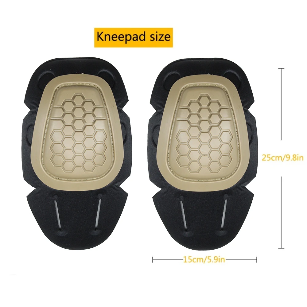 4 unids/set militar táctico ro - Combat Knee Pads Elbow Pads Set Military reseña y precio