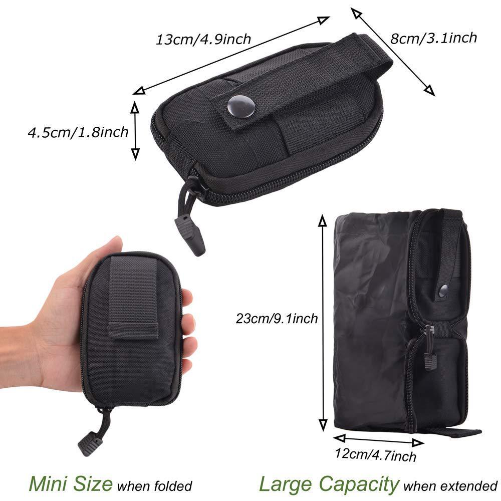 Bolsa Táctica Plegable Molle,  - Tactical Dump Pouch Foldable Drop Bag reseña y precio