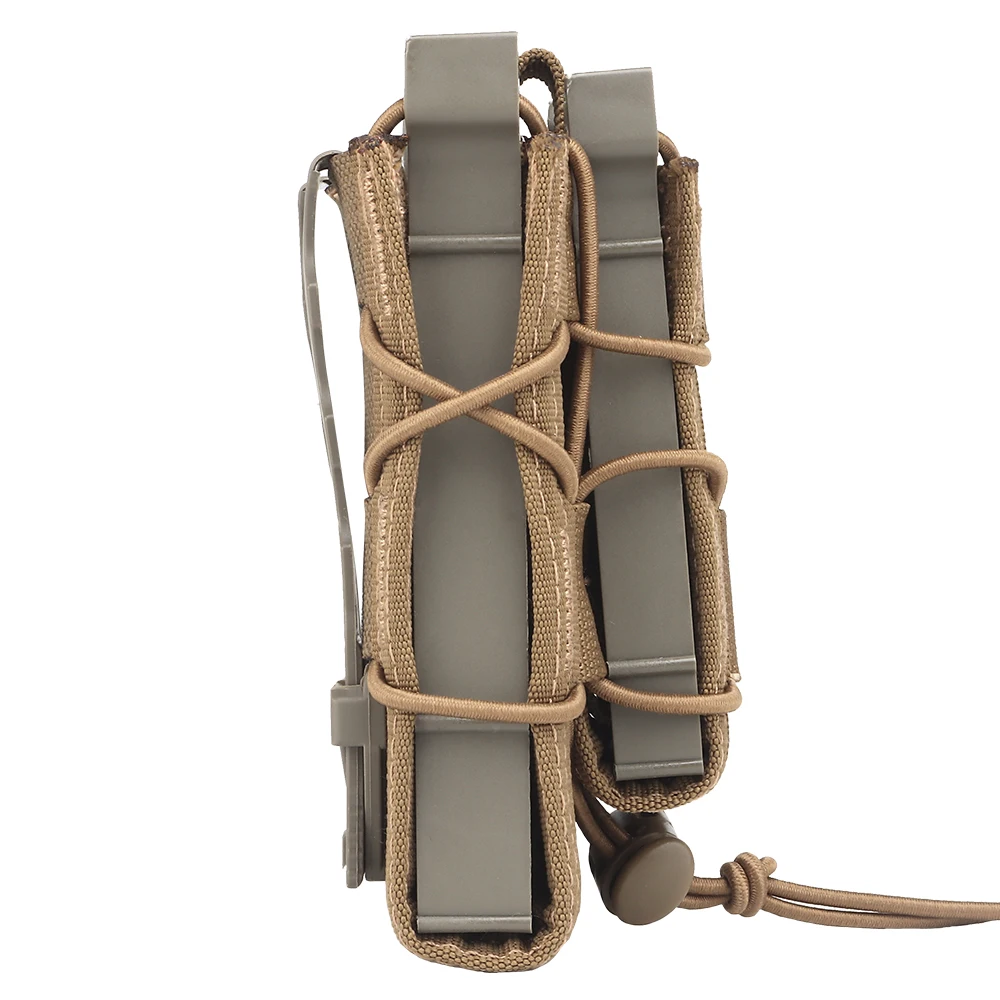 Funda táctica Molle para carga - Molle Mag Pouch Double Magazine 5.56 9Mm reseña y precio