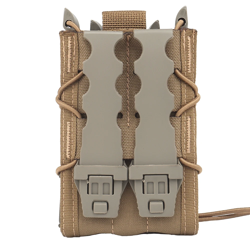 Funda táctica Molle para carga - Molle Mag Pouch Double Magazine 5.56 9Mm reseña y precio