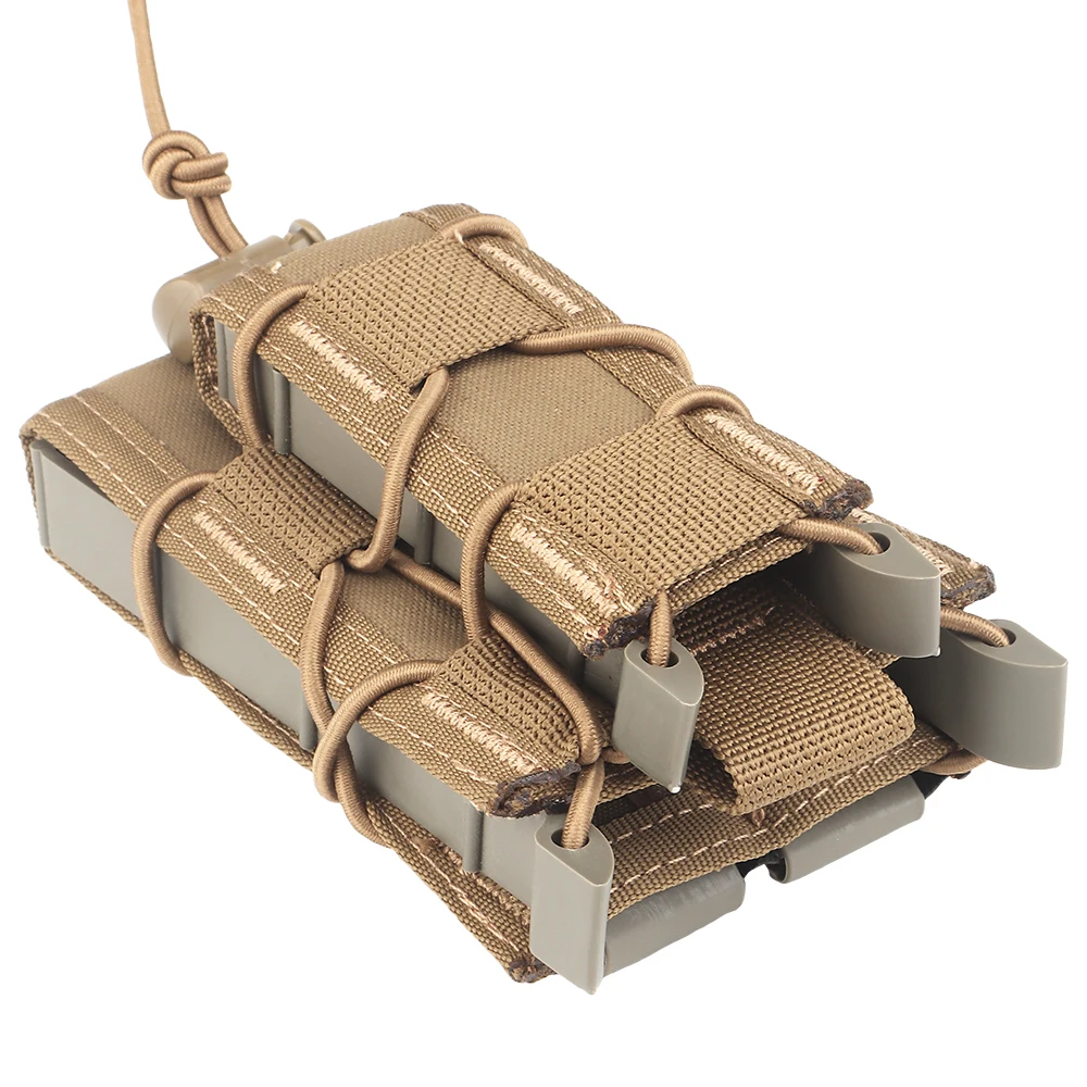 Funda táctica Molle para carga - Molle Mag Pouch Double Magazine 5.56 9Mm reseña y precio