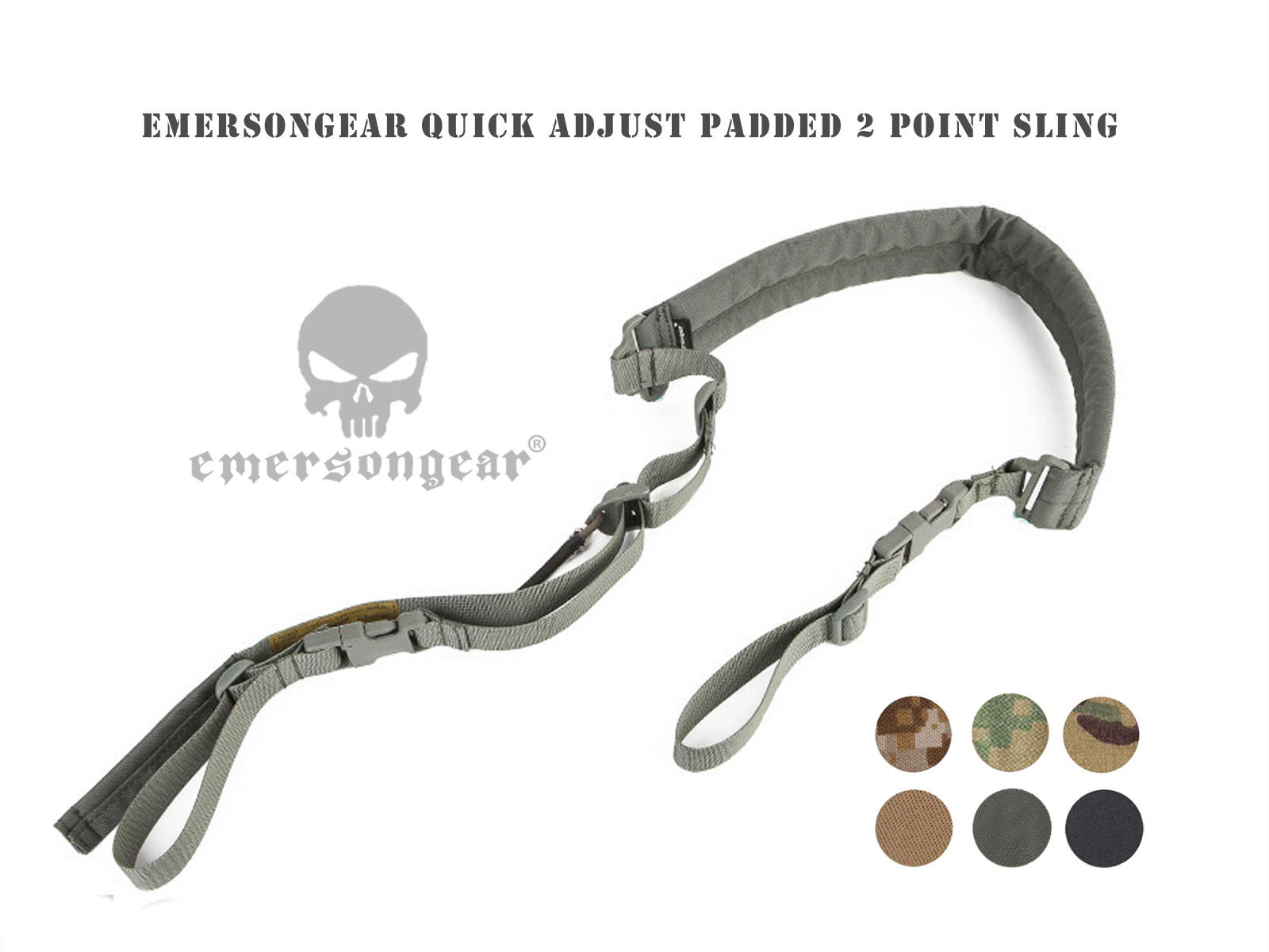 Correa Táctica Emersongear de  - Tactical Sling 2 Point Quick Adjust Rifle reseña y precio