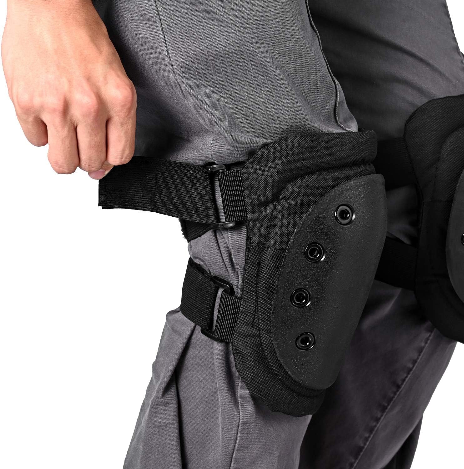 Rodillera táctica militar, con - Combat Knee Pads Elbow Pads Set Military reseña y precio