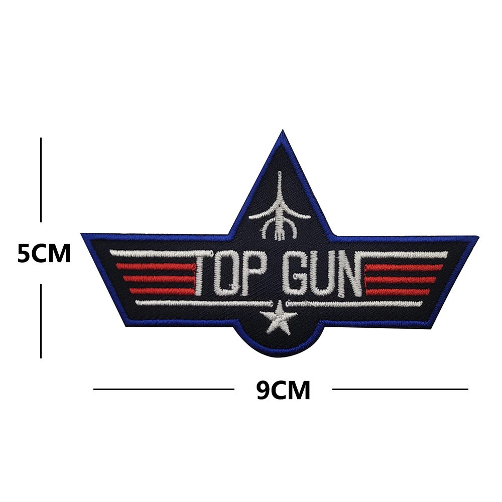Parche bordado de pistola supe - Patch Morale Tactical Military Hook Loop reseña y precio