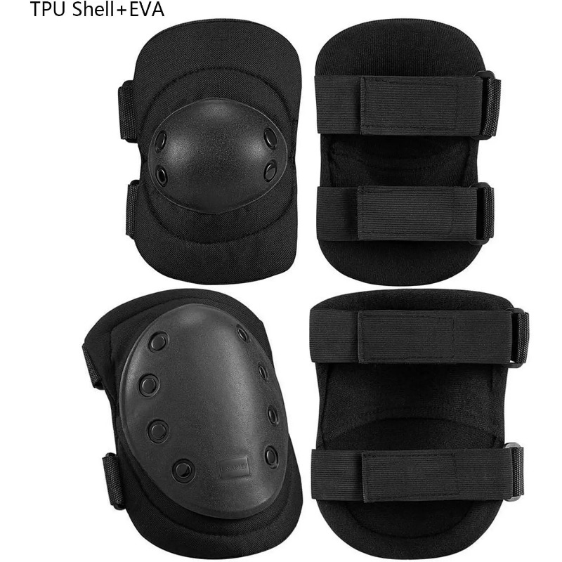 Conjunto de Rodilleras y Coder - Combat Knee Pads Elbow Pads Set Military reseña y precio