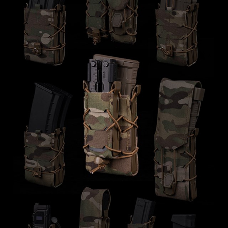 Bolsa doble para revistas de 5 - Molle Mag Pouch Double Magazine 5.56 9Mm reseña y precio