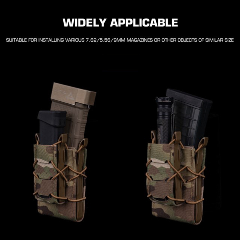 Bolsa doble para revistas de 5 - Molle Mag Pouch Double Magazine 5.56 9Mm reseña y precio