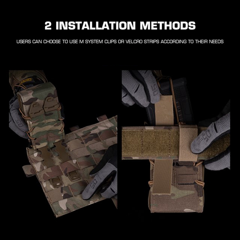 Bolsa doble para revistas de 5 - Molle Mag Pouch Double Magazine 5.56 9Mm reseña y precio