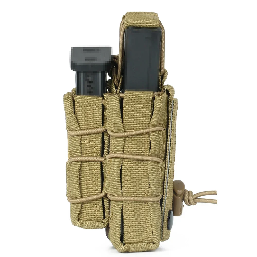 Bolsa Táctica Molle para Carga - Molle Mag Pouch Double Magazine 5.56 9Mm reseña y precio