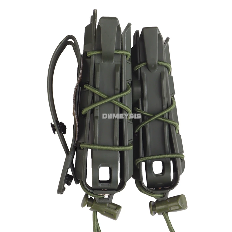 Soporte táctico MOLLE doble Ma - Molle Mag Pouch Double Magazine 5.56 9Mm reseña y precio