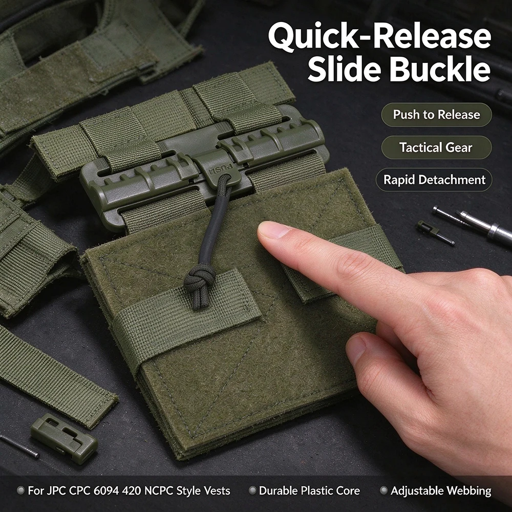 Chaleco Táctico Ligero Negro c - Tactical Plate Carrier Vest Quick Release reseña y precio